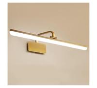 UOPYNE Modern Brass Bathroom Wall Sconces Vintage Metal Hallway Mount Light Fixtures 9W Vanity Lamps for Mirror Bedroom Bedside Headboard