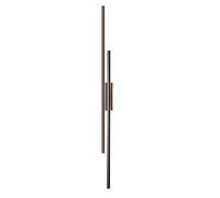 UOPYNE Modern Simple Wall Sconce Lighting, Gold/Black Linear Strip Sconces Fixtures, Minimalist Vanity Light Mounted Lamp, Indoor Lights for Living Room Bedroom Bedside Makeup