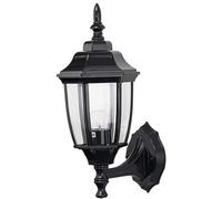 UOPYNE Outdoor Waterproof Wall Sconce Light Fixture Exterior Porch Wall Lantern Black Anti-Rust Wall Mount Light with Clear Glass E26/E27 Base Wall Lamp for Outside House Patio Garage Porch