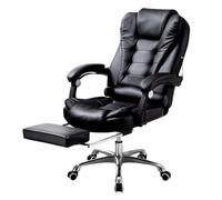 UOPYNE Upgraded High-Back Executive Office Chair with Point Massage Recline Footrest - Extra Padded PU Leather Gaming Computer Chair 360° Swivel