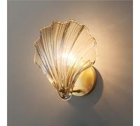 UOPYNE Wall Sconce Lighting for Bathroom Vanity Over Mirror, Indoor Mounted Light Fixture with Glass Shade, Bedroom Kitchen Hallway Living Room Lamp E14/E12 Base