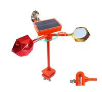 Uoqpty À Oiseaux Réfléchissant pour Extérieur,Dispositif Rotatif Anti Pigeons Moineaux Et Pics pour Jardin - Effaroucheur Solaire pour Balcon Terrasse Jardin Toit Fenêtre