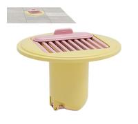 Uoqpty Anti-Retour pour Drain De Sol - Filtre en Peigne pour Égout avec Tamis Et Joint De Siphon,Bouchon De Drain avec Système De Filtre À Cheveux - pour Cuisine Salle De Bain Intérieur Ménager