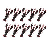 Uoqpty Appât D'écrevisse - Leurre Natatoire Crevette Et Écrevisse - Arôme Naturel Leurres Nageurs pour Pêche en Eau Douce Et Salée