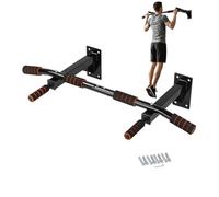 Uoqpty Barre de Traction Murale | Support De Station De Dips,Barre De Traction Montée Sur Mur Multifonctionnelle - pour Salle de Sport à la Maison Entraînement du Corps Exercice en Intérieur