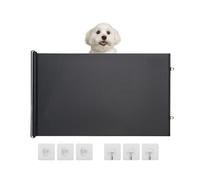 Uoqpty Barrière pour Chien,Grille de sécurité rétractable sans perçage | Grille de Protection pour Chien | pour extérieur Maison Chambre Salon Salle de Bains Couloir Escalier Porche Garage Jardin