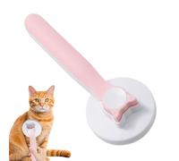 Uoqpty Brosse Pour Chats Qui Perdent Leurs Poils - Pour Chats D'intérieur | Outil de Toilettage pour Chien et Chat Éliminant les Poils Mort,Nettoyage Chien Bain Puces Massage