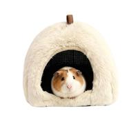 Uoqpty Caverne De Lit Hamster - Anti-Dérapant Hiver Petits Animaux - Caverne De Lit Pour Hamster En Peluche | Pour Balcon Salle De Classe Appartement Salon Dormir Se Reposer Jouer Écureuil Et Gerbille