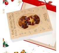 Uoqpty Compte À Rebours Pour Noël - Porte-Clés Pendentif En Acrylique Dog2D,Ornement De Compte A Rebours De Noel 24 Jours | Pour Halloween Thanksgiving Pâques Adolescents