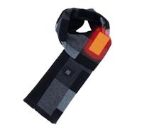 Uoqpty Écharpe Chauffante - Réchauffeur Rechargeable 3 Réglages - Écharpe Chauffante pour Le Cou USB,pour Maman Papa Femmes Hommes Anniversaire Maison Bureau Navette Extérieur Conduite Hiver