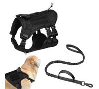 Uoqpty Harnais pour chien de taille moyenne - Harnais et corde de dressage | Harnais réglable pour petit chien pour chiens de petite taille pour une promenade et un dressage faciles