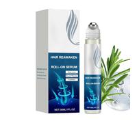 Uoqpty Huile Capillaire - Huile pour Cuir Chevelu et Croissance,Roll-On Liquide 30ml Naturel Restaure Hydratation Prévient Casse Chute Stimule Épaisseur Volume