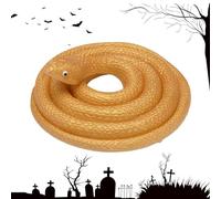 Uoqpty Jouet Serpent | Serpent de Simulation de 31,5 Pouces - Jouet de Farce pour la fête d'halloween du Jour du Poisson d'avril, Tricky Toys Prank Props