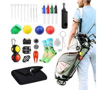 Uoqpty Jouets Calendrier de l'Avent | Cadeaux de Fête Sportive Décoration d'Intérieur - Calendrier De L'Avent De Noël De 24 Jours Avec Balles De Golf,Pour Hommes Garçons Adolescents Père Mari Petit