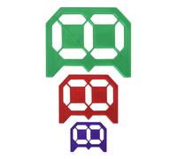 Uoqpty Kit De Gabarits Pour Numéros De Trottoir | 0-9 Grands Pochoirs À Chiffres Pour Peinture En Spray - 3 Modèles Réutilisables Pour Porte Maison Boîte Aux Lettres Parking Route Camion