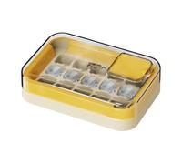 Uoqpty Moule À Glaçons Avec Couvercle | Conteneur en Silicone Réutilisable Portable et Étanche | Bac À Glaçons Amovible | Pour Congélateur Whisky Café Cocktail Aliments Et Boissons Réfrigérateur