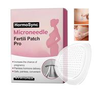 Uoqpty Patchs Fertilité Microneedles Nano - Dispositif Équilibre Corporel Journalier pour Bien-Être Féminin - Produits Équilibre Corporel Doux pour Espaces Collectifs