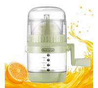 Uoqpty Presse Agrumes Manuel - Extracteur De Jus D'orange Et Citron Avec Tasse À Mesurer | Presse-agrumes Alimentaire pour Voyage Pâtisserie Plan de Travail Extérieur Maison Cuisine Grenades Jus de