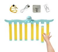 Uoqpty Rechte Rand Gereedschap,3D Geprinte Antislip Handwerkmaterialen,Schilderen OP Stenen Liniaal Uitlijn Hulpmiddel - Voor Thuis School Decor Creatie Hobby Tijd Vakantie Beginners Liefhebbers