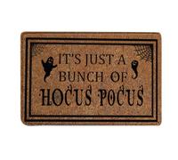 Uoqpty Tapis de Bain Halloween Antidérapant Crâne Lavable Déco Saisonnière | Tapis De Sol Salle De Bain Fête D'Automne pour Salon, Chambre, Bureau, Douche, Porche, Balcon, Entrée et Pat