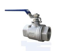 UORCXOAU Robinet à Bille Monobloc en Acier Inoxydable 201, 1/4 "3/8" 1/2 "3/4" 1"(1")