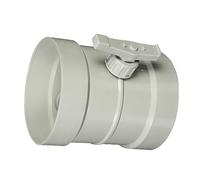 UORCXOAU Valve De Contrôle du Volume d'air en PVC, ID 50mm 63mm 75mm 90mm 110mm 125mm 160mm 200mm, Interrupteur PP Régulateur D'arrêt Manuel 1 Pièces(63mm)