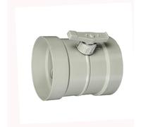 UORCXOAU Vanne De Régulation du Volume d'air, Diamètre Intérieur 50 Mm, 63 Mm, 75 Mm, 90 Mm, 110 Mm, 125 Mm, 160 Mm, 200 Mm, Vanne De Régulation d'air en PP, Vanne D'arrêt d'air Manuelle(160mm)