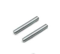 UORCXOAU Vis À Double Tête Galvanisée sans Tête, Vis À Denture Complète, Vis À Goujon Fileté, Longueur du Boulon À Tige Filetée 16-100 Mm(M6x85)