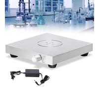 UORDBY Agitateur magnétique avec Plateau de Travail en Acier Inoxydable, Vitesse de Rotation, agitateur magnétique Multipositions 1/2/4/6, pour Les universités et la Recherche Scientifique LCUMS-1