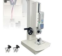 UORDBY Banc d'essai de Force numérique, Machine d'essai de Traction de Laboratoire, Course de 0 à 220 mm, avec 2 Pinces, pour Composants électroniques et Accessoires de quincaillerie 500N