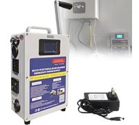 UORDBY Générateur de Secours Manuel, Petit générateur à manivelle 500 W avec Chargeur de téléphone Portable 110 V/220 V pour Les urgences, Le Camping et Les pannes de Courant soudaines