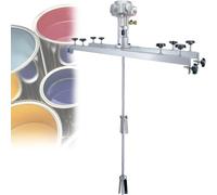 UORDBY Mélangeur pneumatique Professionnel pour cuve,agitateur pneumatique pour IBC,diamètre de Turbine de 250 mm,mélangeur en Acier Inoxydable d'une Tonne pour Peinture,revêtement,Encre,Colle H004