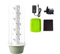 UORDBY Tour de Jardin hydroponique Mobile avec éclairage LED 9layers
