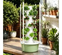 UORDBY Tour de Jardinage hydroponique Verticale avec Pompe à Eau 9layers