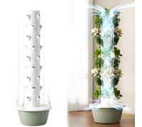 UORDBY Tour hydroponique Verticale avec éclairage LED horticole 9layers