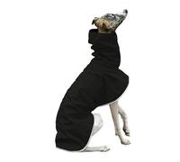 UOSIA Chaud Greyhound Manteau Imperméable Whippet Veste avec Crochet Réglable & Boucle Imperméable Au Vent Polaire Manteaux De Temps Froid pour Les Chiens De Taille Moyenne
