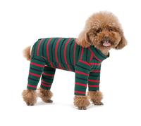 UOSIA Combinaison de récupération pour Chiens et Chats, Combinaison Confortable en Coton pour Petit Chien pour la Protection des plaies, Chemise Post-Chirurgie pour Chiot