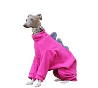 UOSIA Combinaison en Polaire pour Chien Whippet Pyjama Confortable à col roulé avec Motif Dinosaure Manteau d'hiver Chaud pour Chien Italian Greyhound Combinaison intégrale