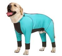 UOSIA Combinaison imperméable pour Chien à col roulé et Fermeture à glissière, Pyjama Extensible pour Chien, Combinaison légère pour Les 4 Pattes, pour Chiens de Grande et Moyenne Taille