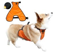 UOSIA Couverture de Ventre de Chien imperméable à Pattes Courtes, Protection de Poitrine pour Chien Femelle/mâle, Veste de Pluie pour Petit Chien, imperméable pour Chiot