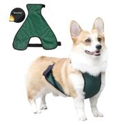 UOSIA Couverture de Ventre de Chien imperméable à Pattes Courtes, Protection de Poitrine pour Chien Femelle/mâle, Veste de Pluie pour Petit Chien, imperméable pour Chiot
