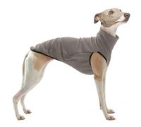 UOSIA Gilet Chaud pour Chien Lévrier Italien - Pyjama Coupe-Vent - Sport par Temps Froid - Col Roulé - sans Manches - Pull Confortable - Manteau Et Veste pour Chiens Whippet