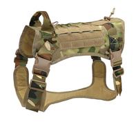 UOSIA Grand Chien Tactique Harnais De Service Militaire Harnais D'échappement De Chiens De Berger Allemand