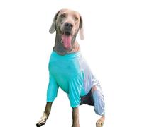 UOSIA Greyhound Chemises pour Chiens De Taille Moyenne Et Grande - Protection Solaire D'été - T-Shirt Léger Et Respirant À Séchage Rapide - Vêtements Rafraîchissants pour La Randonnée