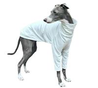 UOSIA Greyhound Dog Shirt Coltleneck Italien Greyhounds Sweatshirt pour Les Petits Chiens Pullover Dog Jumpsuit Soft CYY Pyjamas T-Shirt White Dog T-Shirt Greyhound Elasticity Vêtements