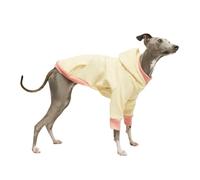 UOSIA Greyhound Italien Combinaison Sweat à Capuche Veste Extensible Douce Chemise à Manches Longues à Deux Jambes Chemise et Tenue Manteau Chaud Pyjama Polaire Adapté