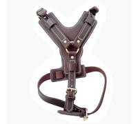 UOSIA Harnais De Chien en Cuir - Gilet De Chien Robuste avec des Sangles Réglables Et Boucles en Métal pour De Grands Chiens Extra-Grands Entraîneurs À Pied