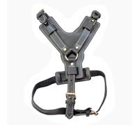 UOSIA Harnais De Chien en Cuir - Gilet De Chien Robuste avec des Sangles Réglables Et Boucles en Métal pour De Grands Chiens Extra-Grands Entraîneurs À Pied