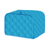 UOSIA Housse pour machine à pain Couverture matelassée de couleur unie Housse pour grille-pain deux tranches pour petit appareil électroménager de cuisine