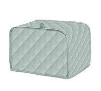 UOSIA Housse pour machine à pain Couverture matelassée de couleur unie Housse pour grille-pain deux tranches pour petit appareil électroménager de cuisine